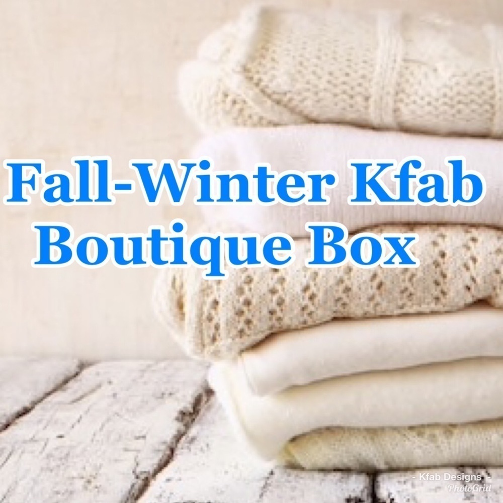 🥰NEW Styles Added! Fall/Winter Boutique Kfab Box!